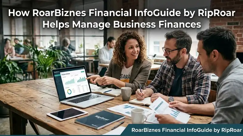 roarbiznes financial infoguide by riproar